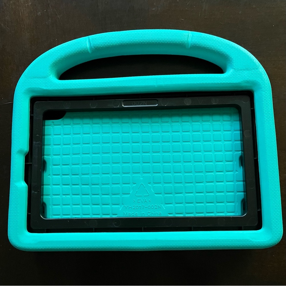 TeeFity Kids Case for tablet, turquoise, new